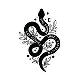 Boho TN-421 The Snake Motorcycle Decal